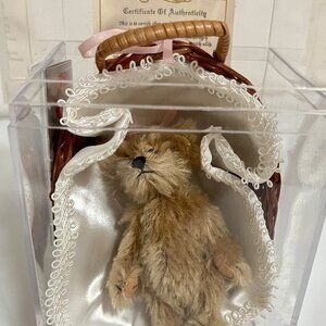 WORLD OF MINIATURE BEARS/Limited Edition /ORIGINAL-Clear Open Box E E-Prompt Sho